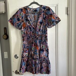 Paisley Print Anthropologie Dress